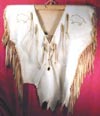 Native American Style Leather War Shirt