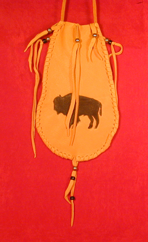 Leather Corn Bag