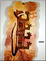 Screaming Cat Mt Lion Glyph