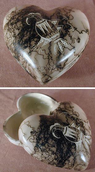 Medium Heart Jewelry Box