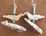 Animal fetish dangle Earrings