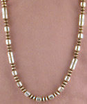 Sterling Silver Beaded Hand Made Necklace