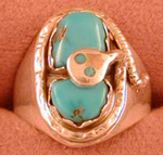 Effie Ring Turquoise