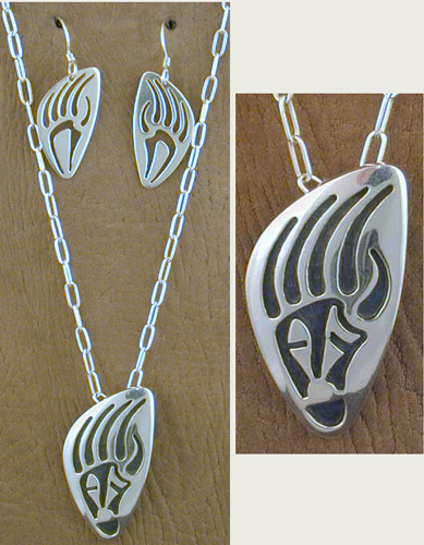 SS Hopi Bear Claw Set - NECKLACE