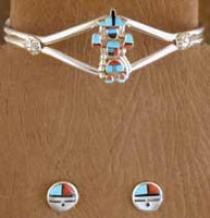 SS Zuni Inlaid Set - EARRINGS