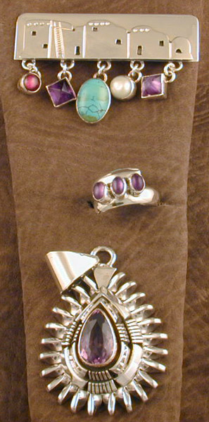 SS Ring, Pendant and Pin Set - RING