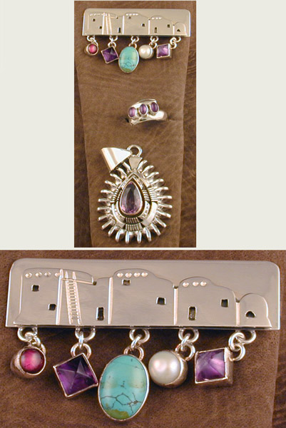 SS Ring, Pendant and Pin Set - PIN