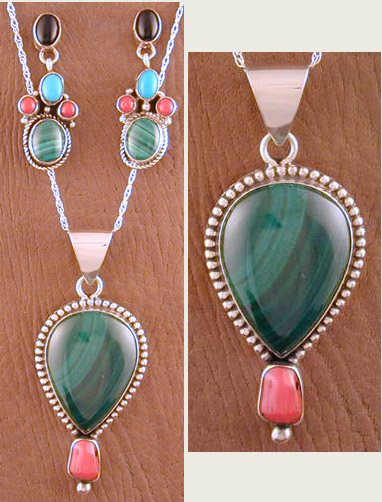 SS Pendant and Earrings - PENDANT