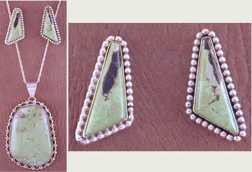 SS Turquoise Set - EARRINGS