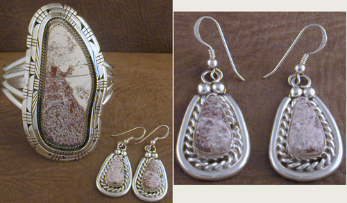 SS Crazy Horse Stone Set - EARRINGS