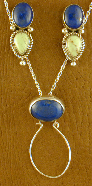 SS Denim Lapis Set - PENDANT