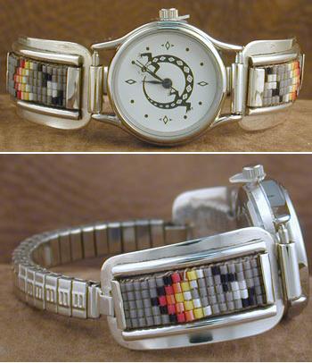 Navajo Beaded Watch