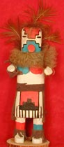 Navajo 6" Snow Wood Skirt Kachina