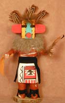 Navajo 6" Woodskirt Crater Kachina