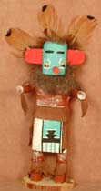 Navajo 6" Woodskirt Morning Singer Kachina