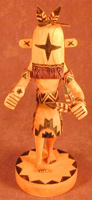 Navajo Chasing Star Burnt Kachina