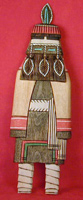 Hopi White Corn Katsina~~Flat Doll