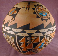 Navajo Pottery Round Seed Bowl