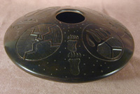 Navajo Pottery Stained