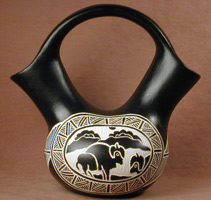 Acoma Etched Pottery