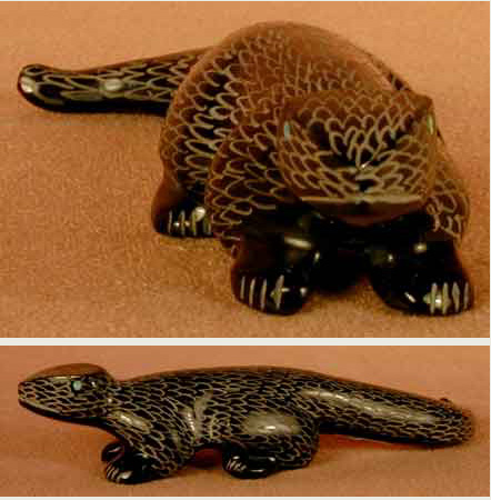 Zuni Lizard Fetish