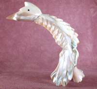 Zuni Shell Bird Fetish