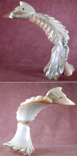 Zuni Shell Bird Fetish