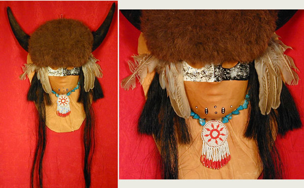 Buffalo Head Mask (NOT Native)