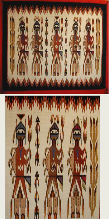 Navajo Yei Rug