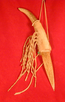 14-1/2" Antler and Bone Knife