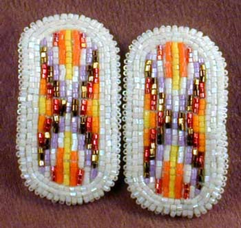 Beaded Hair Clips