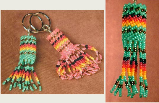 Beaded Key Chains