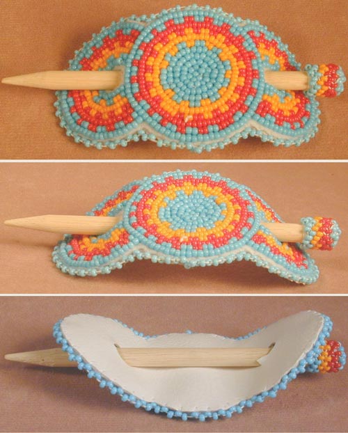 Beaded Hair Clip