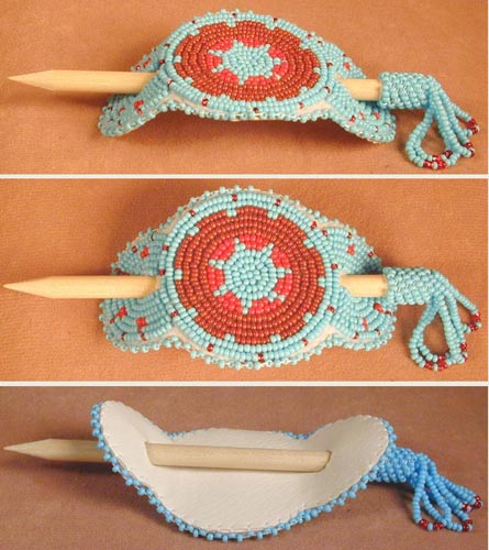 Beaded Hair Clip