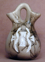 Medium Horse Hair Wedding Vase