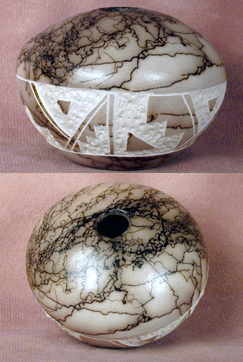 Horse Hair - Native Design Seed Pot