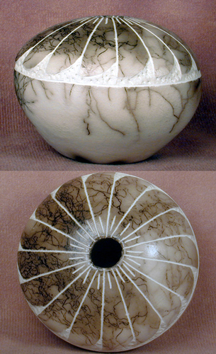 Horse Hair - Native Design SunFace Seed Pot