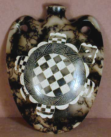 Horse Hair Turtle Canteen