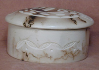 Horse Hair Round Jewelry Box