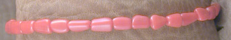 T Clasp Coral Bracelet