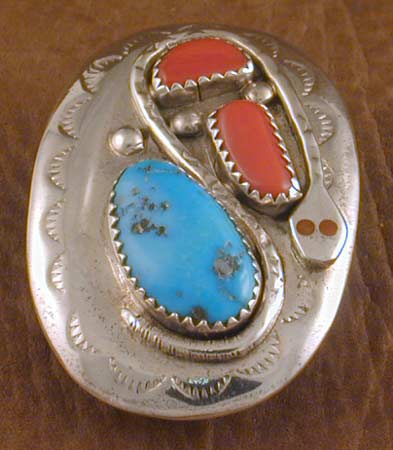 Effie SS Turquoise Belt Buckle