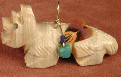 Fetish Pendant Coyote