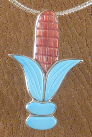 Turquoise Corn Stalk