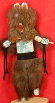 Navajo 6"  Hooded Bear Kachina