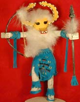 Navajo 10"  Tribal Fox Kachina