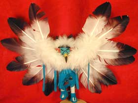 Navajo 6" Tribal Eagle Kachina