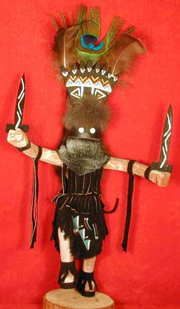 Navajo 10" Tribal Apache Kachina