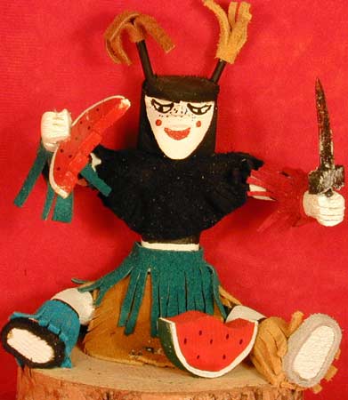 Navajo 6" Tribal Clown  Kachina