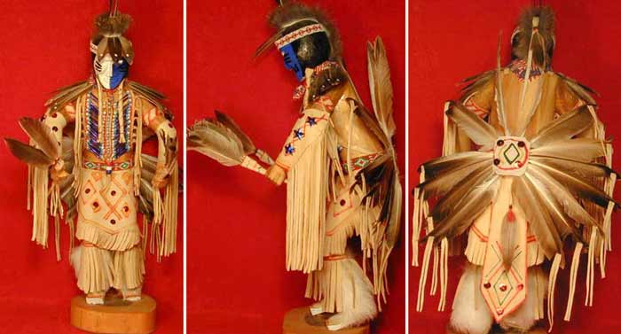 Navajo 20"  Tribal Ceremonial Dancer Kachina