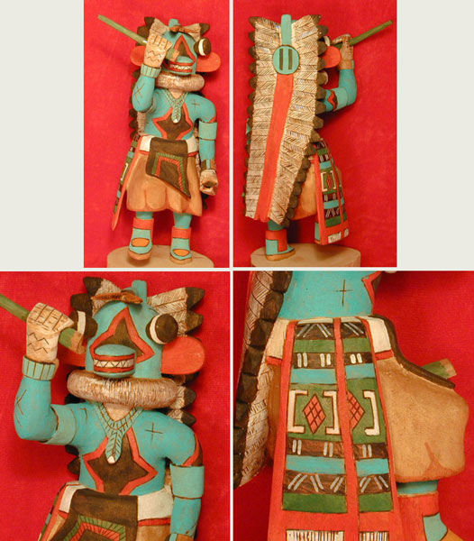 Hopi Ahote Chasing Star Kachina (Katsina)